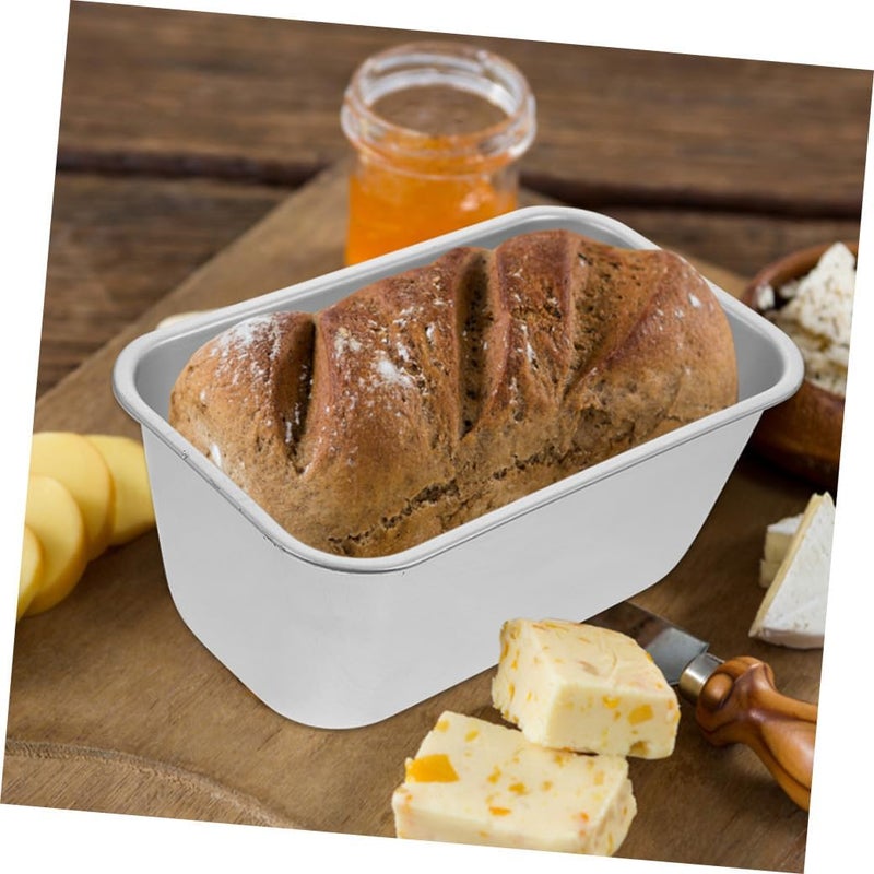 2pcs Aluminium Alloy Loaf Pans Bread and Cake Baking Molds Oven-safe Toast Molds for Kitchen Home Baking - Image 4