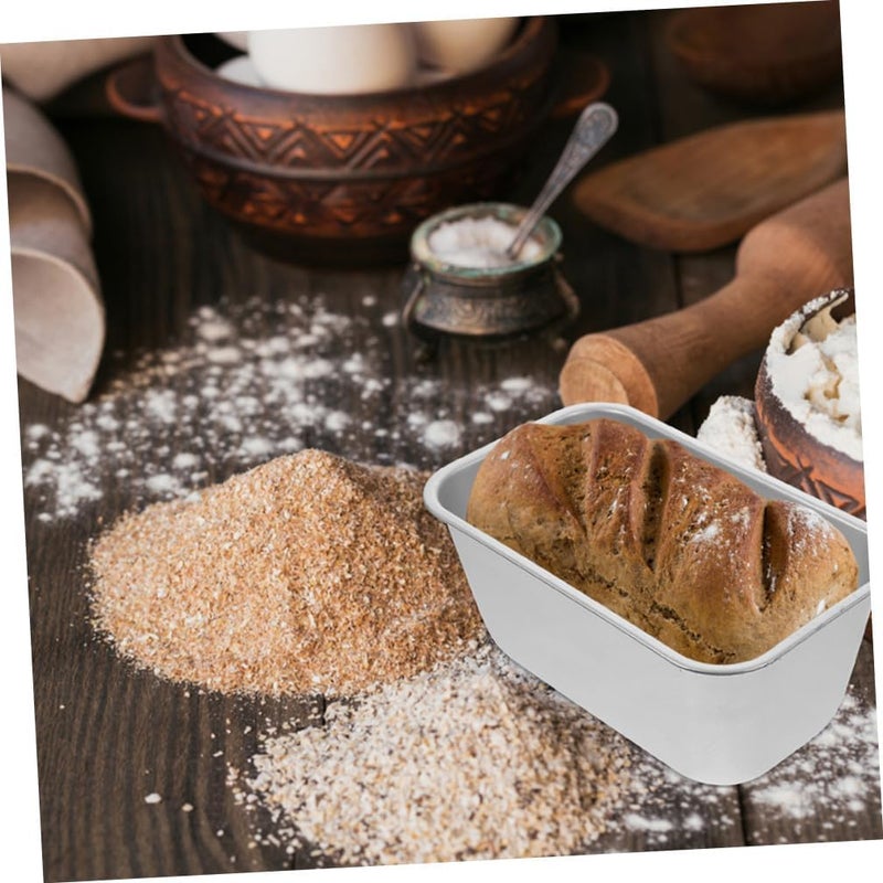 2pcs Aluminium Alloy Loaf Pans Bread and Cake Baking Molds Oven-safe Toast Molds for Kitchen Home Baking - Image 3