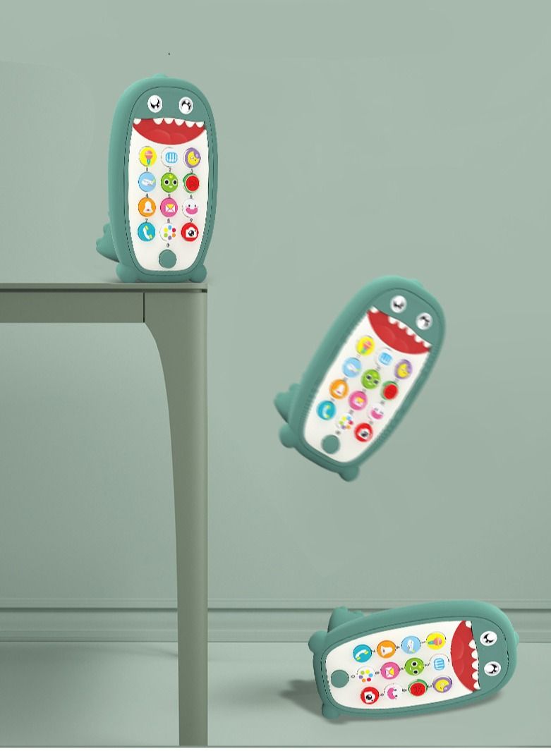 Y&D Toy Phone, Kids Play Phone with Light and Sound, Baby Teething Cell Toy, Musical Telephone Toys for Toddlers 1-3, Birthday Gift Girl Boy  - Image 5