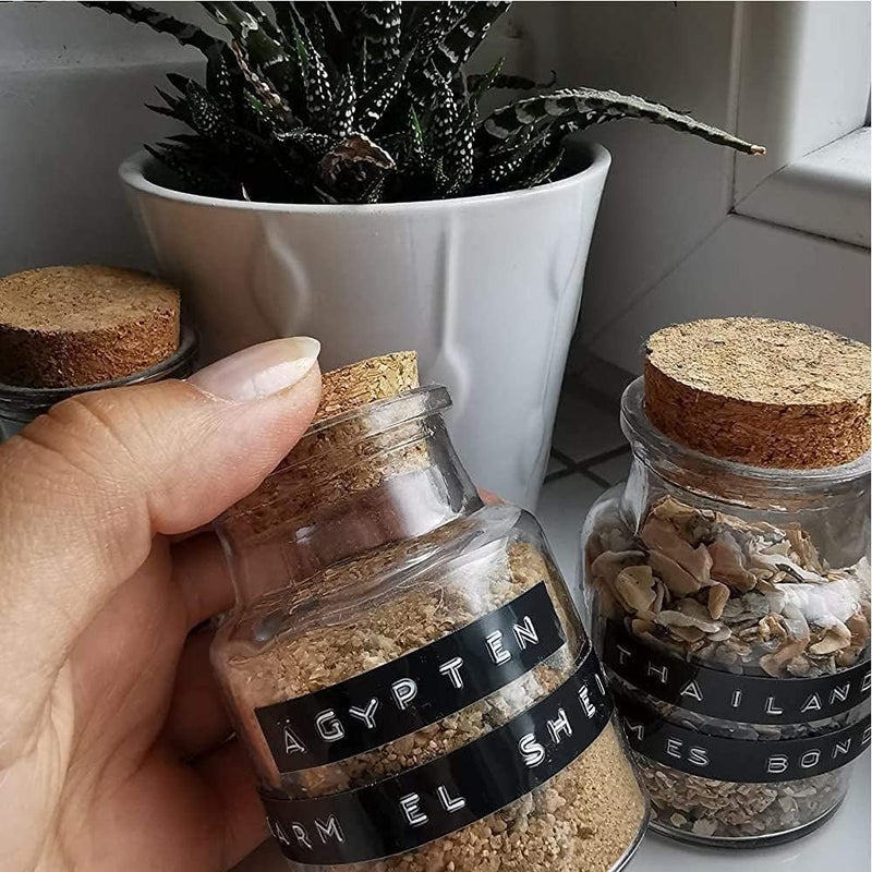 لايبل كينجدوم شريط النقش من Label KINGDOM متوافق مع Dymo مقاس 9 مم × 3 متر، أبيض على أزرق/أسود/أحمر/أخضر/أصفر، خرطوشة نقش بلاستيكية ثلاثية الأبعاد لآلة النقش DYMO Omega Junior Motex، عبوة من 7 قطع - Image 4