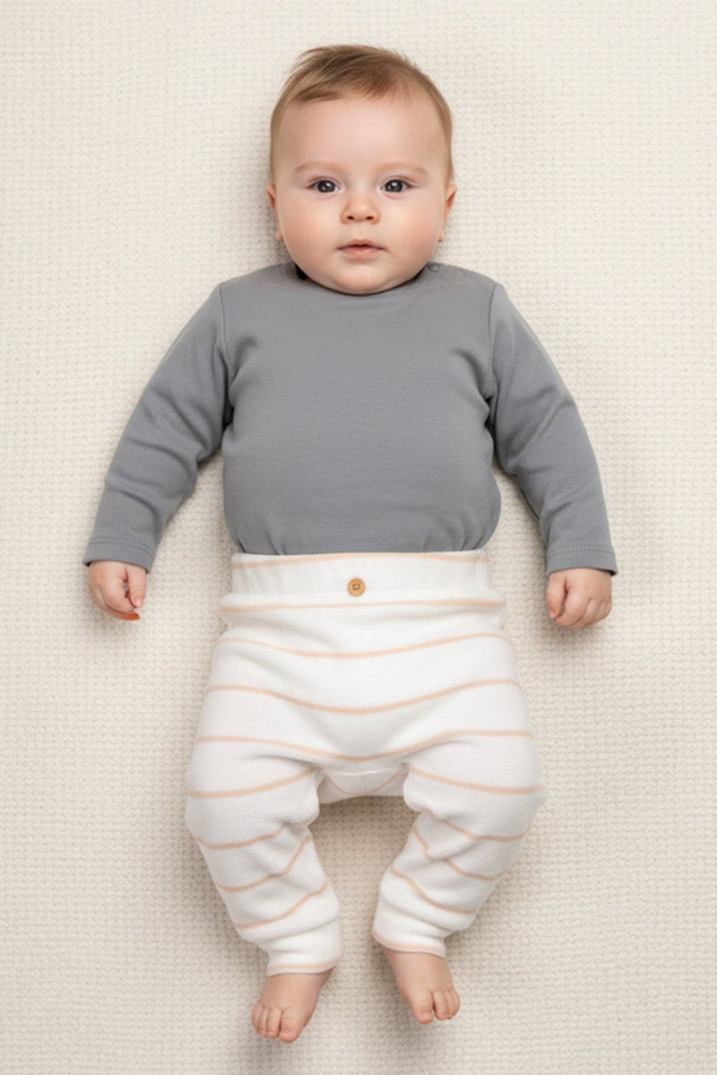 Feetje Toddlers Boy Stripe Pull On Pants, Multicolor - Image 1