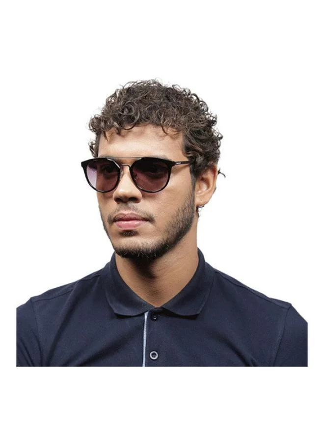 فاستراك Men's نظارات شمسية رجالية بيضاوية سوداء للرجال