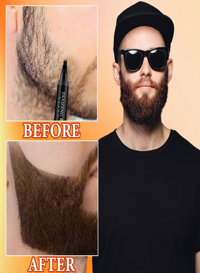 DuoZeng Barber Styling Pencil - Fill, Shape & Define Perfect Beard - Brown - Image 3