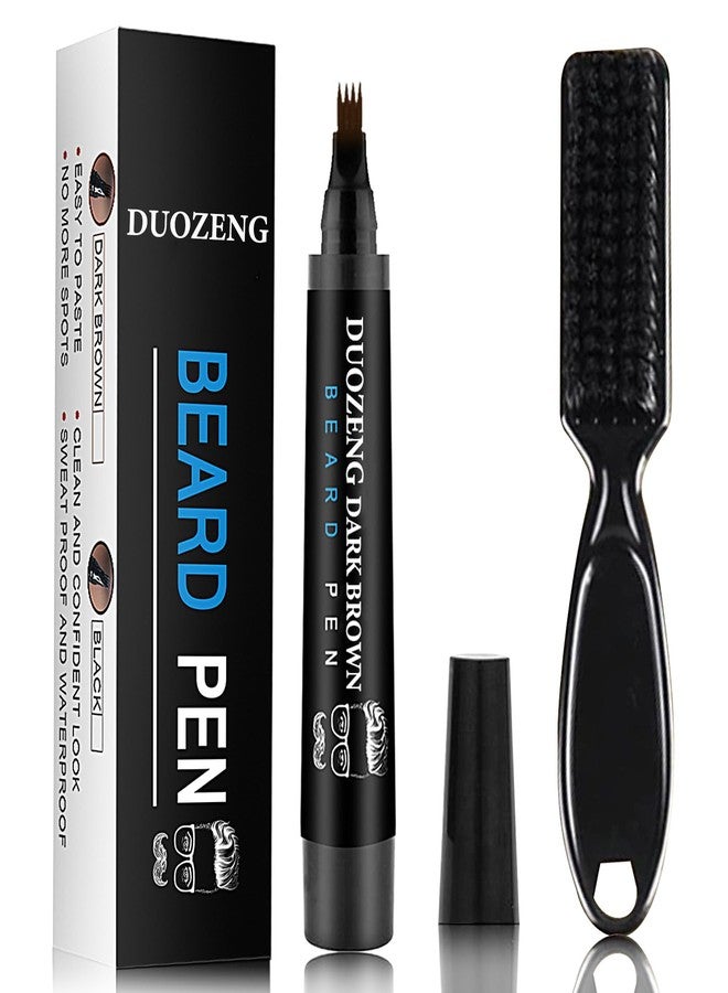 DuoZeng Barber Styling Pencil - Fill, Shape & Define Perfect Beard - Brown - Image 1