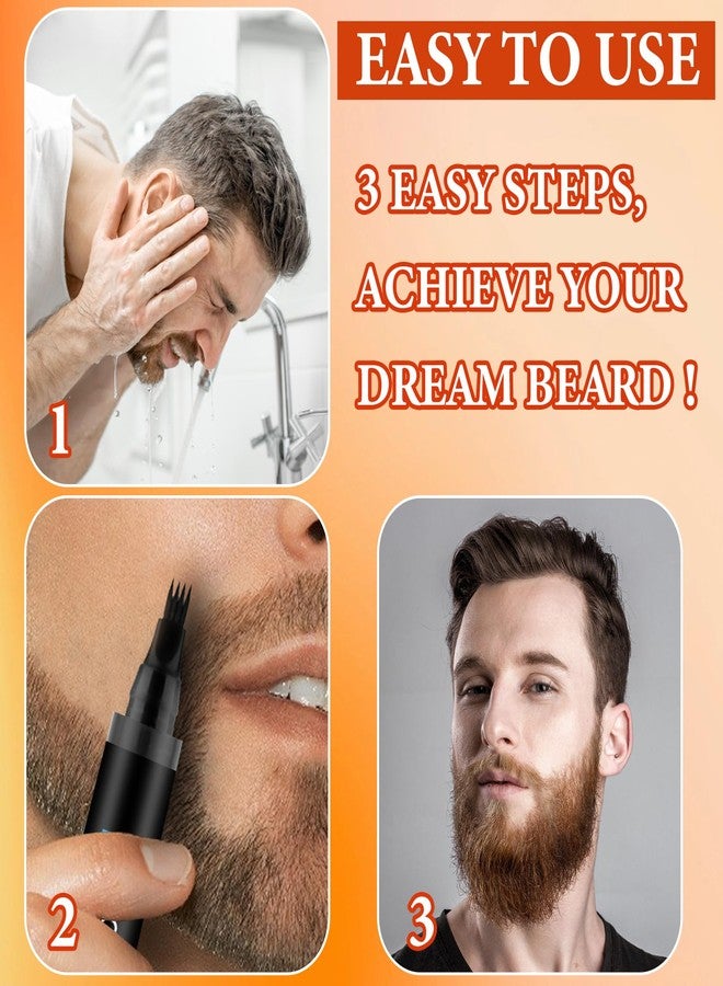 DuoZeng Barber Styling Pencil - Fill, Shape & Define Perfect Beard - Brown - Image 5
