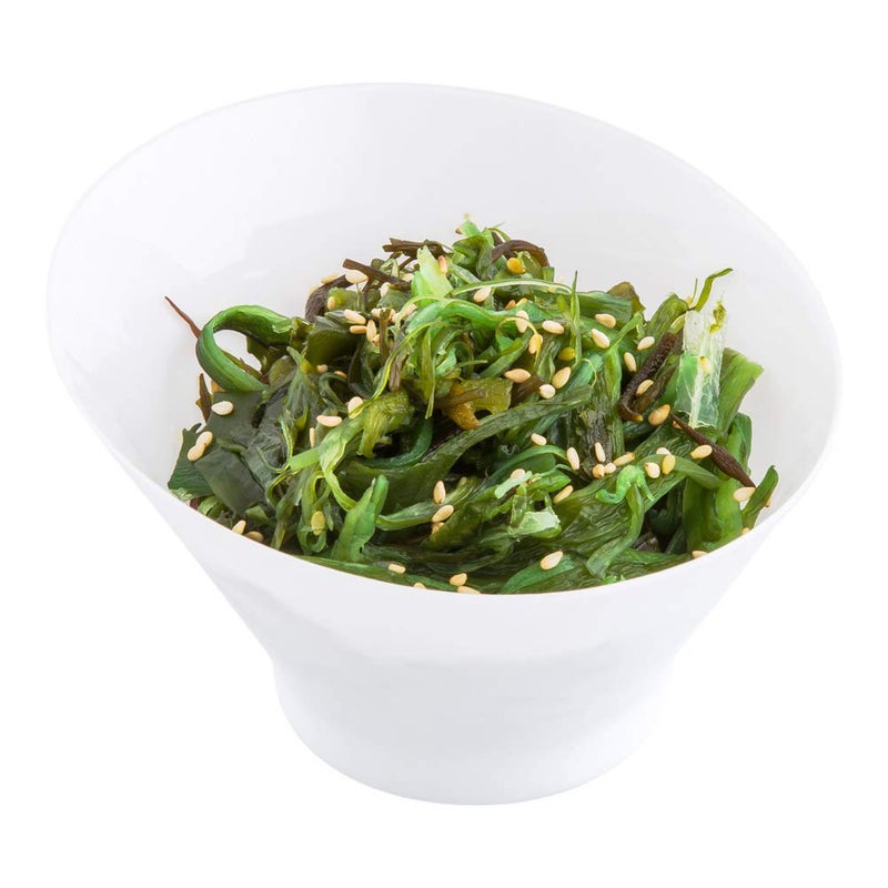 Restaurantware 7 Ounce Plastic Serving Bowls 100 Round Incline Bowls Disposable Small White Plastic Round Bowls Unique Design For Soups Appetizers Or Desserts