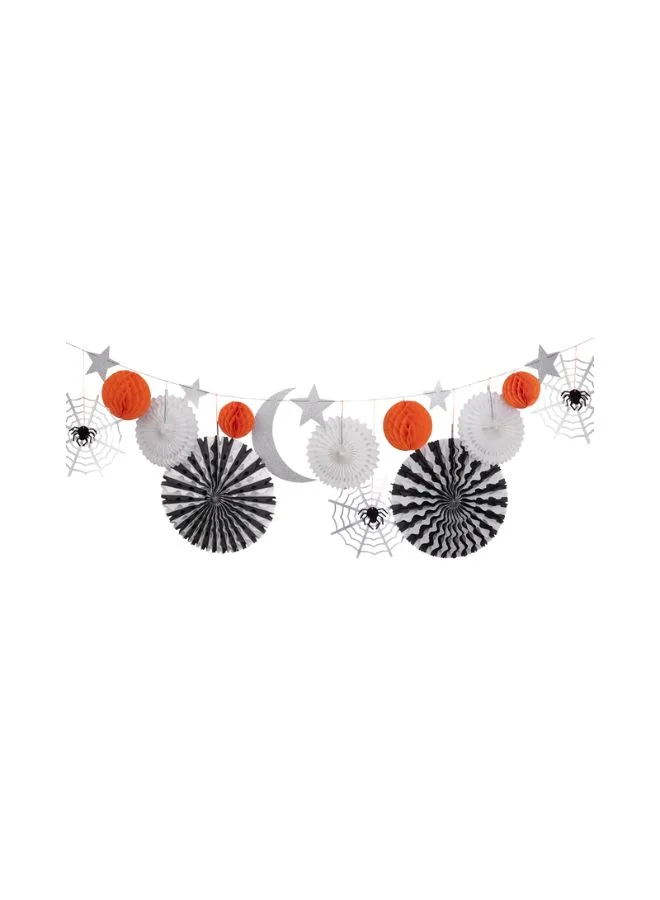 Meri Meri Halloween Honeycomb Shapes Garland