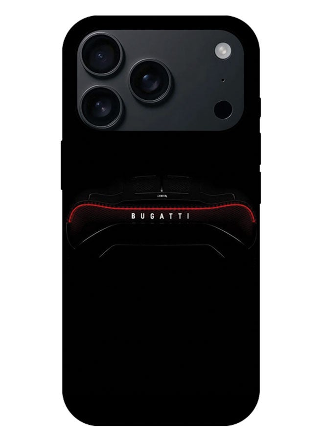 Printed Protective Case Cover For Apple iPhone 17 Pro Max -  Bugatti Back View
