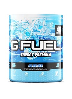 G Fuel Blue Ice Blue Raspberry Flavored Game Changing Elite Energy Powder Sharpens Mental Focus And Cognitive Function Zero Sugar Supports Immunity And Enhances Mood 9.8 Oz (40 Servings)