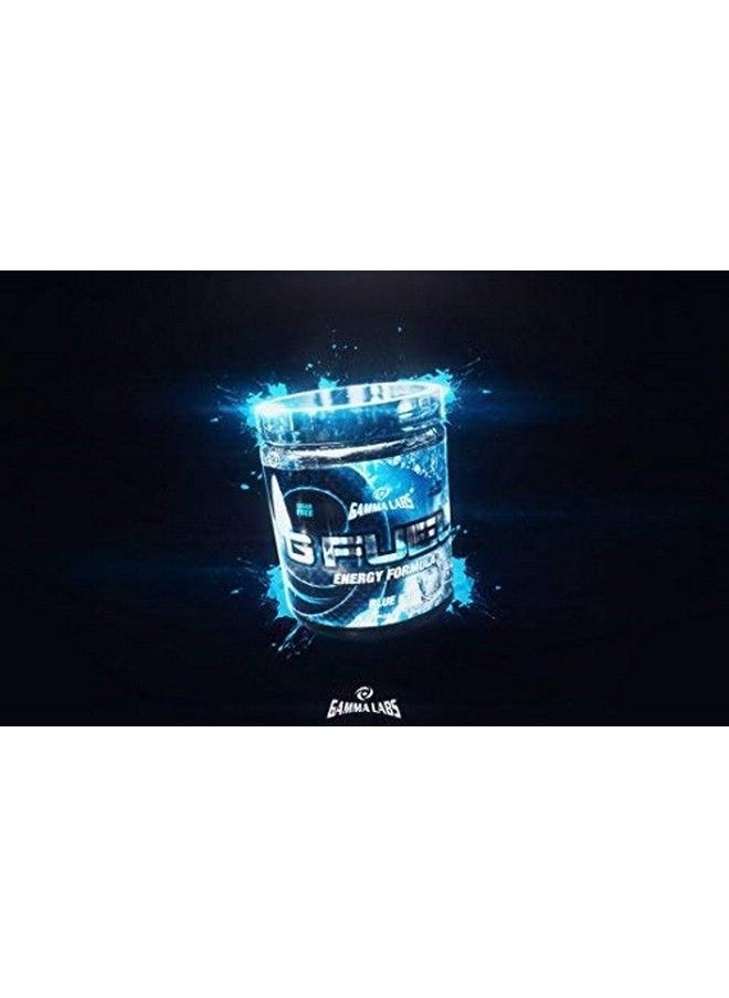 Gamma Labs - G Fuel Blue Ice Blue Raspberry Flavored Game Changing Elite Energy Powder Sharpens Mental Focus And Cognitive Function Zero Sugar Supports Immunity And Enhances Mood 9.8 Oz (40 Servings) - Image 1