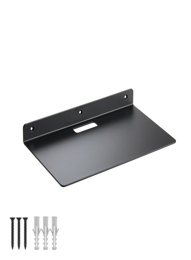YUjieSTC 3.0mm Aluminum Alloy Wall Mounted, Small Hanging Shelf,Floating Shelves (14 inch Floating Shelf) - Image 1