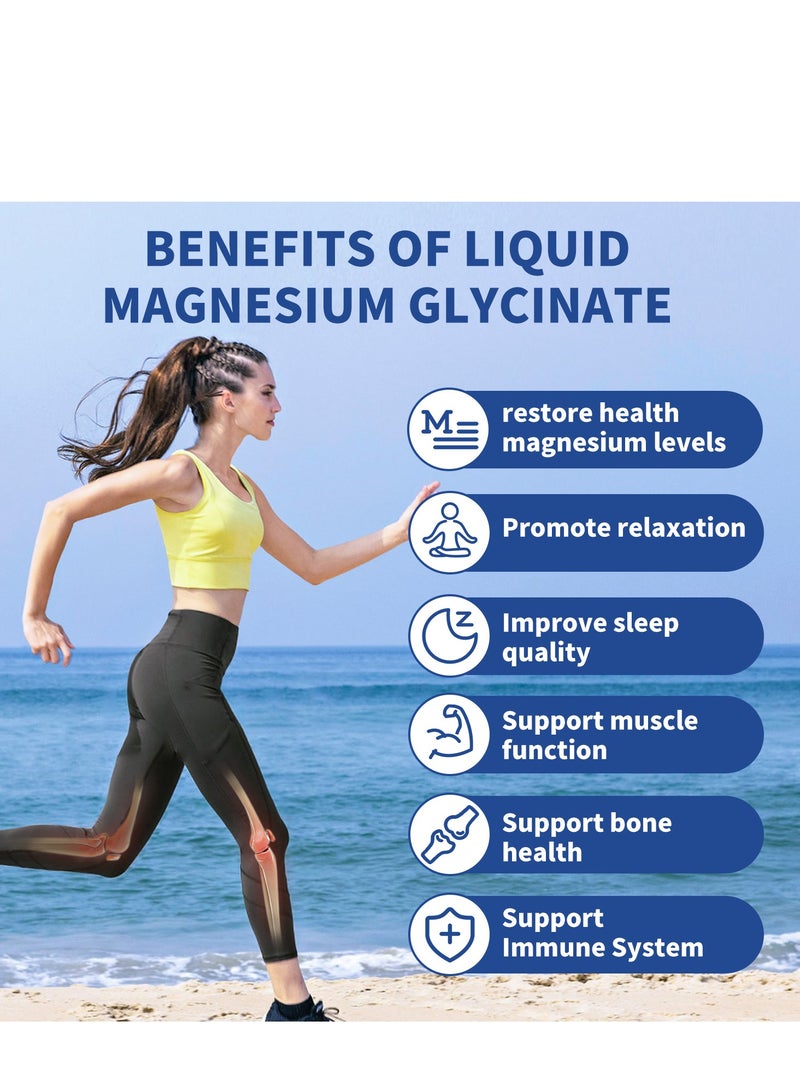 BIYODE Liquid Magnesium Glycinate Drops,1500mg Magnesium,Infuse Your Day With The Power Of Nature,Mixed Jam Flavor 60ml - Image 3