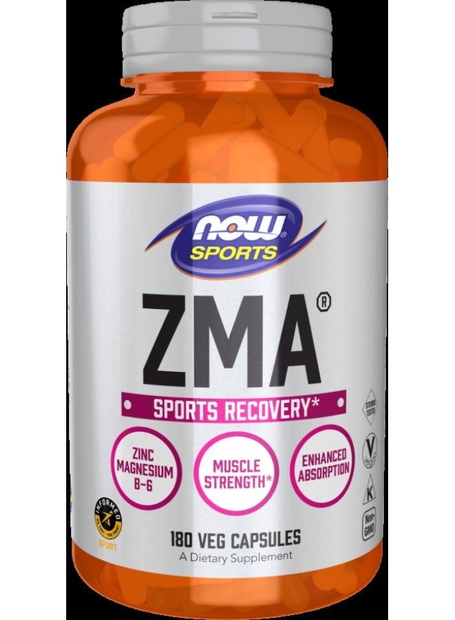 Sports Zma Sports Recovery 180 Veg Capsules