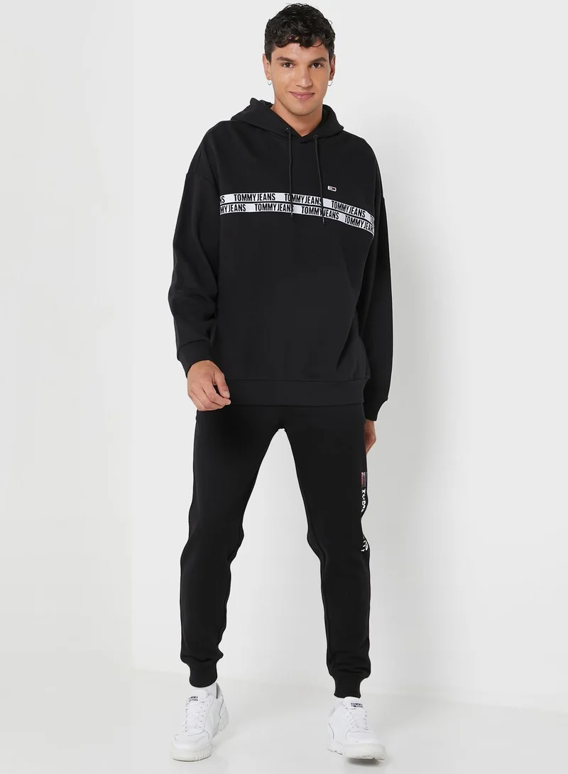 TOMMY JEANS  Logo Hoodie for Men | Best Price UAE