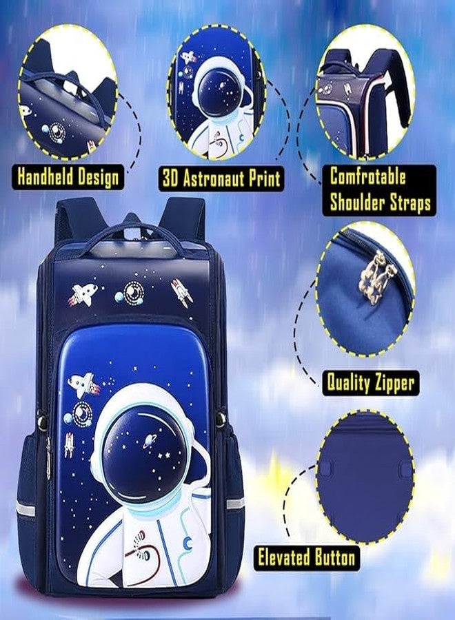 ROZADIO Backpack for big Kids, 3D Embossed Design, Stylish and Durable Water-Resistant school Bag for Boys and Girls, Cute Cartoon Style, Ideal (Pack Of 1) - Image 4