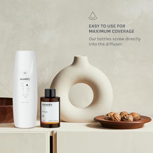 Scentify Miami Aroma Oil Refill Scent for Oil Diffusers - Creamy, Cashmere, Sandalwood, Musk Scents - Luxurious Relaxing Aromatherapy Diffuser Fragrance 100ml, 3.38 oz - Image 5