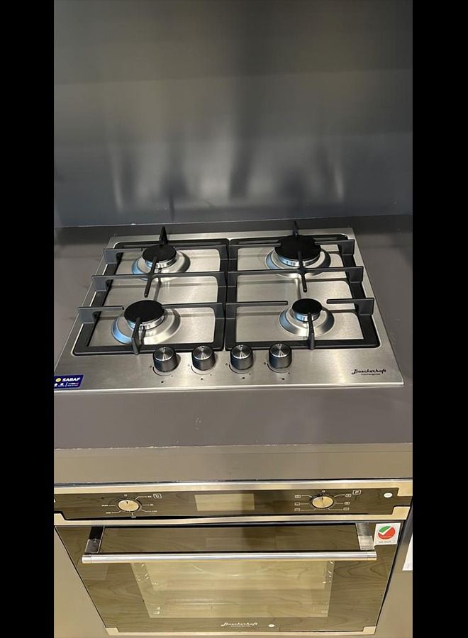 Baeckerhaft 60Cm Gas Hob Stainless Steel  without WOK with 2 year warranty - Image 2