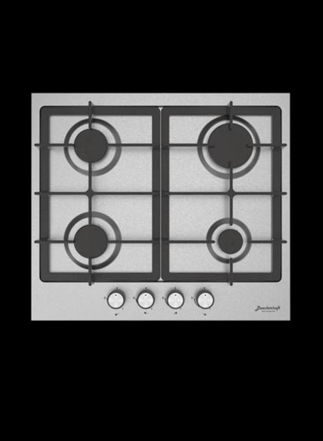 Baeckerhaft 60Cm Gas Hob Stainless Steel  without WOK with 2 year warranty - Image 1