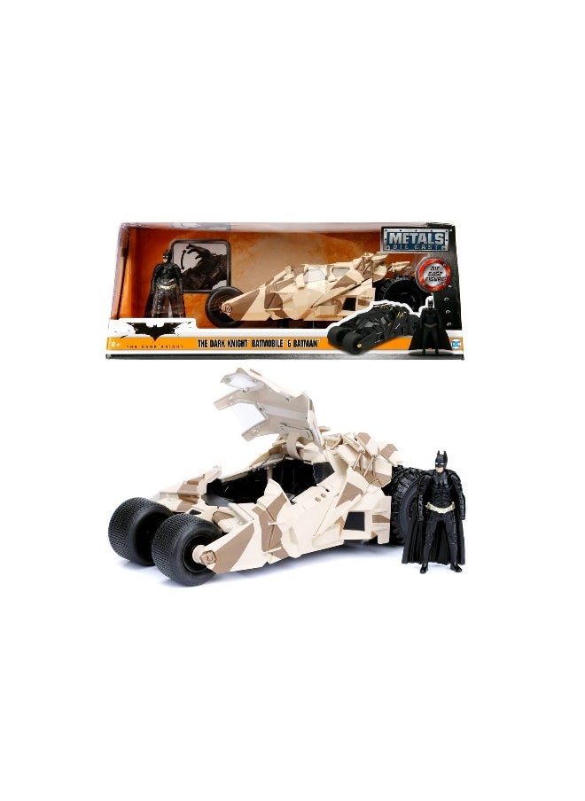 DC - The Dark Knight The Tumbler Batmobile & Figure (1:24) - Image 1