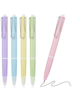 Retractable Fountain Pen, 5PCS 0.38mm Pastel Refillable Ink, Writing Pens Extra Fine Point Pen Smooth Writing, Aesthetics Fountain Pens for Writing Refillable for Journaling Calligraphy Gift Supplies - pzsku/Z4C81EE9770E2DE65E9F2Z/45/_/1695811558/f5b8ff82-1867-4ce9-a999-addea026ae87