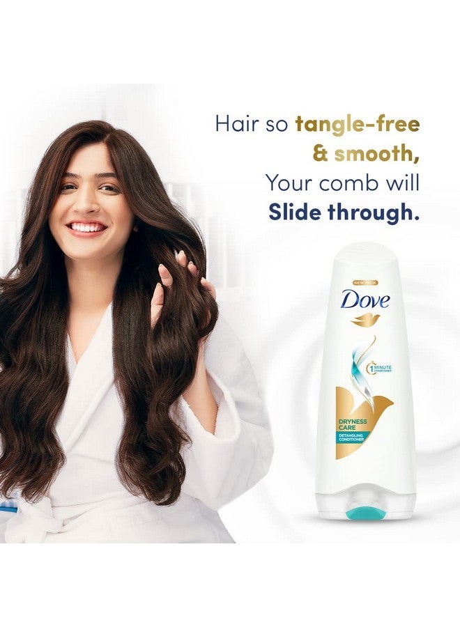 Dove Dryness Care Hair Conditioner, For Dry & Frizzy Hair, Restores Smoothness, 175 Ml - Image 2