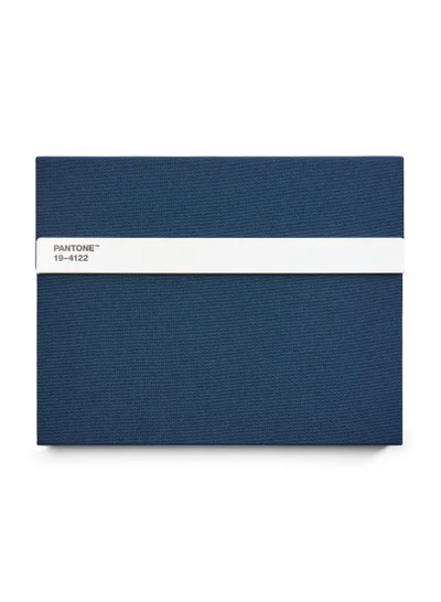 Pantone Creative Unlined Notebook with Pencil – Ideal for Ideas & Doodles – Dark Blue