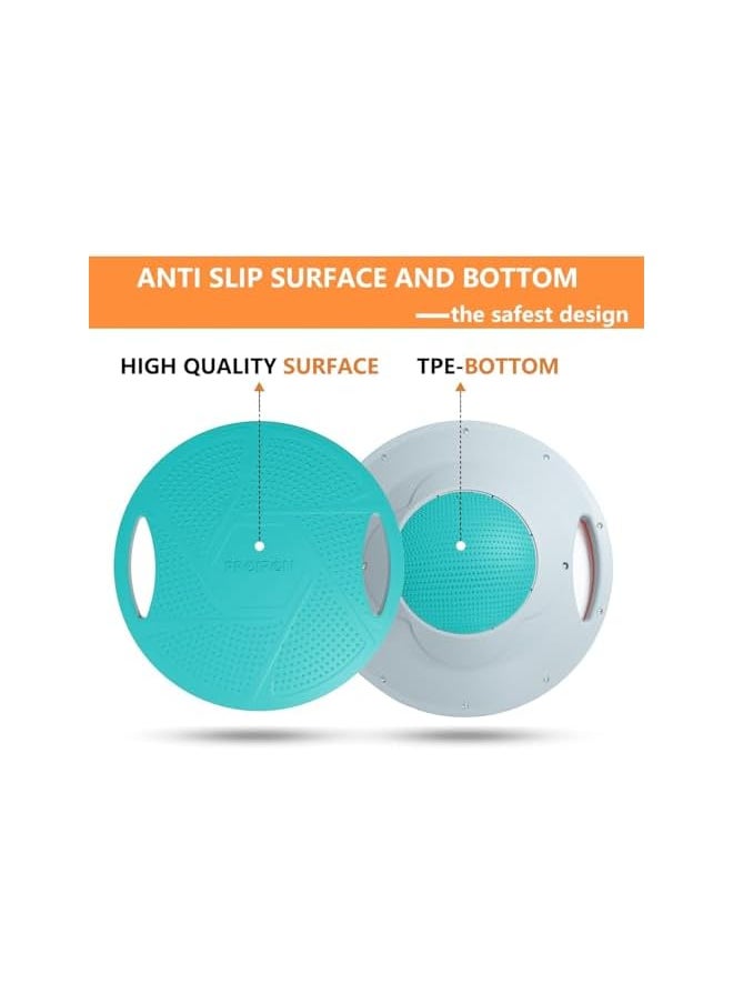PROIRON - Balance Board,Round Balance Trainer Board Wobble Board Exercise Balance Stability Trainer Portable Core Training Board With 360 Rotation For Stability Training, Full Body Exercises - Image 1