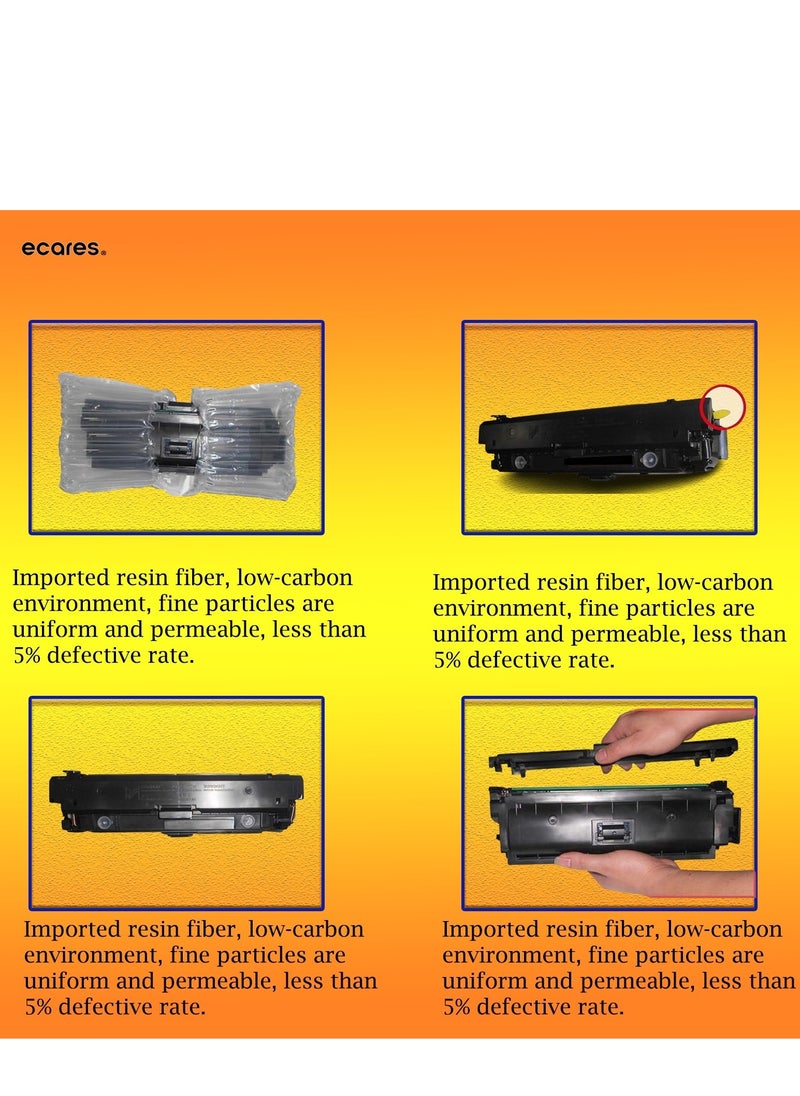 ECARES ECARES® 117A (W2070A) Compatible Toner Cartridge use for HP Color Laser 150nw 150a , for HP Color Laser MFP 179fnw MFP 179fwg 178nwg MFP 178nw Printers (BLACK)  - Image 3