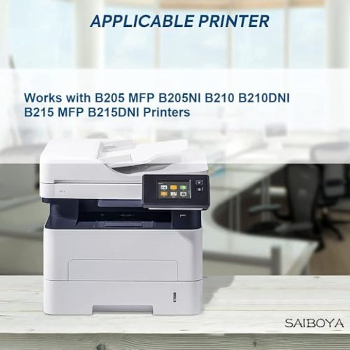SAIBOYA B205/ B210/ B215 Black High Capacity Toner-Cartridge (3,500 Pages/Pack) Compatible For Xerox 106R04347 For Xerox B205, B210 And B215 Mrp Laser Printers - Image 5