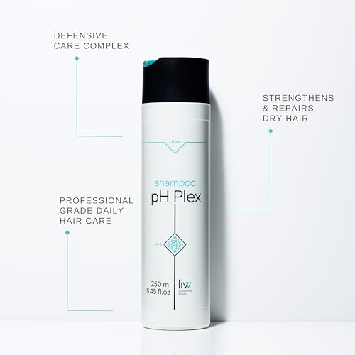 LIW pH Plex Clean Shampoo - Bond Building, Salon Quality, Immediately Visible Results - Ultra-Rich, Malic Acid Infused Daily Shampoo to Repair Damaged Hair - Cruelty Free & Vegan - 250 ml - Image 2