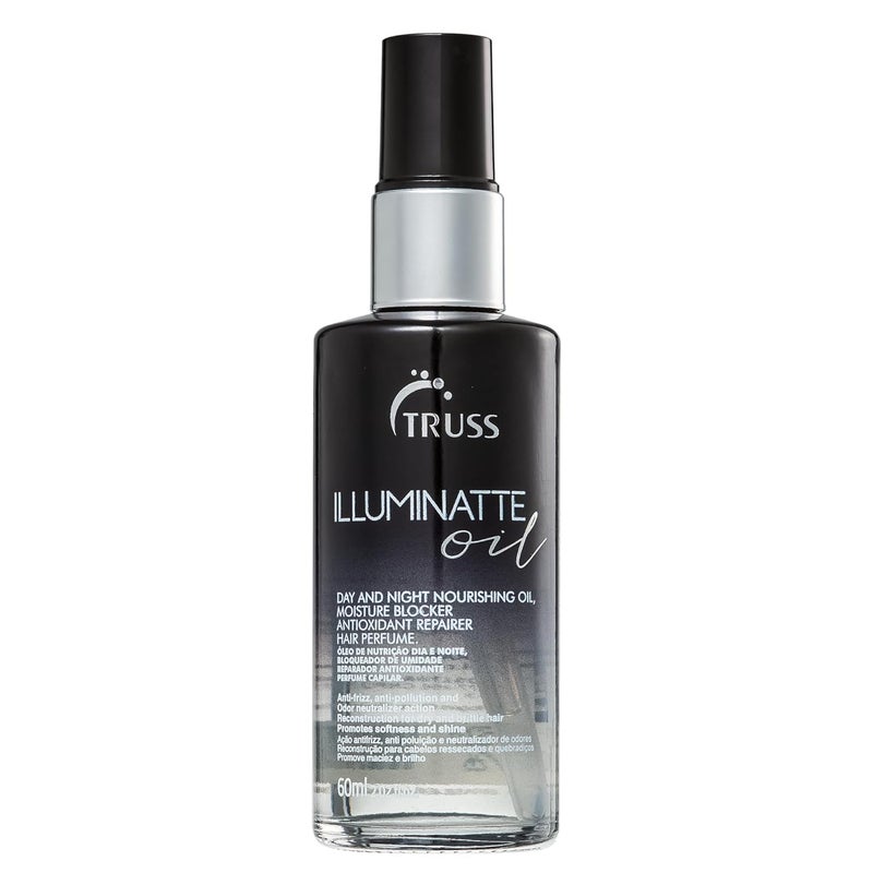TRUSS Illuminatte Hair Oil For Damaged Frizzy or Brittle Hair Nourishing Scented Oil Heat Protectant Formulated to Soften Strengthen Repair Add Shine Control 202 Fl Oz - Image 2