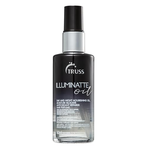 TRUSS Illuminatte Hair Oil For Damaged Frizzy or Brittle Hair Nourishing Scented Oil Heat Protectant Formulated to Soften Strengthen Repair Add Shine Control 202 Fl Oz - Image 1