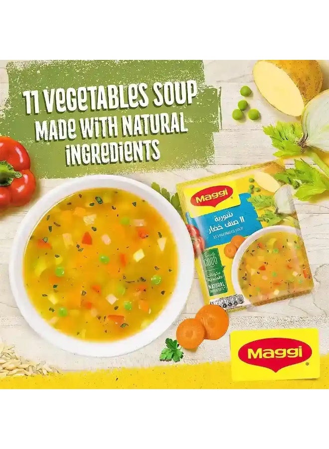 Maggi Maggi Vegetables Soup Sachet- 53 gm - Image 2