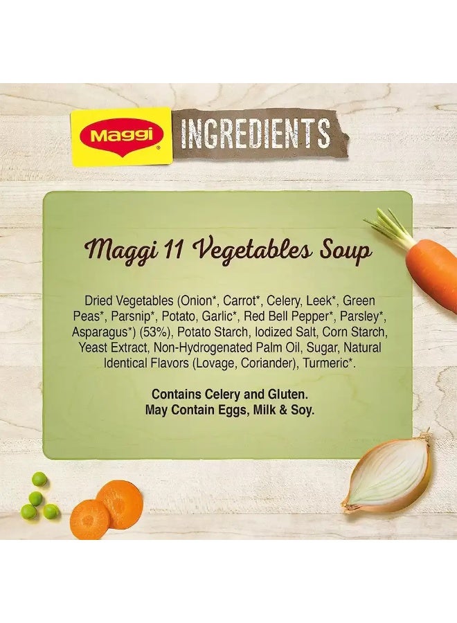 Maggi Maggi Vegetables Soup Sachet- 53 gm - Image 3