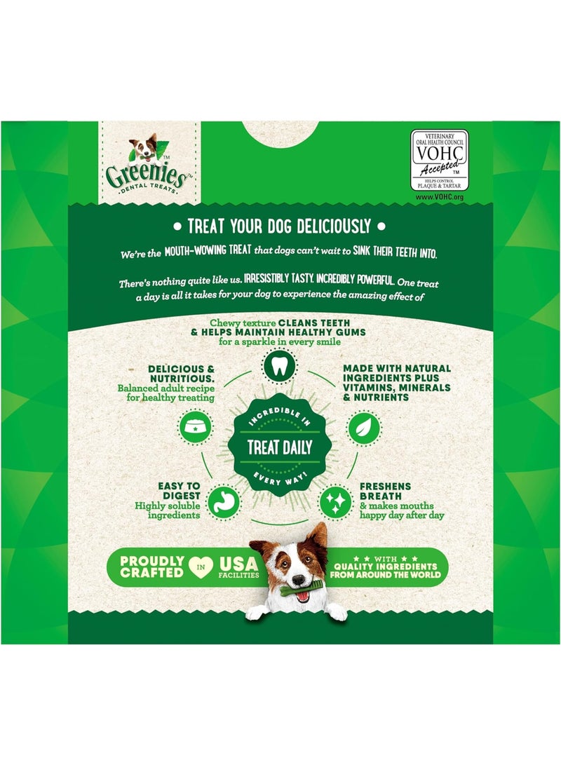 Greenies Veterinarian-Recommended Adult Natural Dental Dog Treats Regular Size, Original Flavor, 36 oz. Pack, 36 Count - Image 5