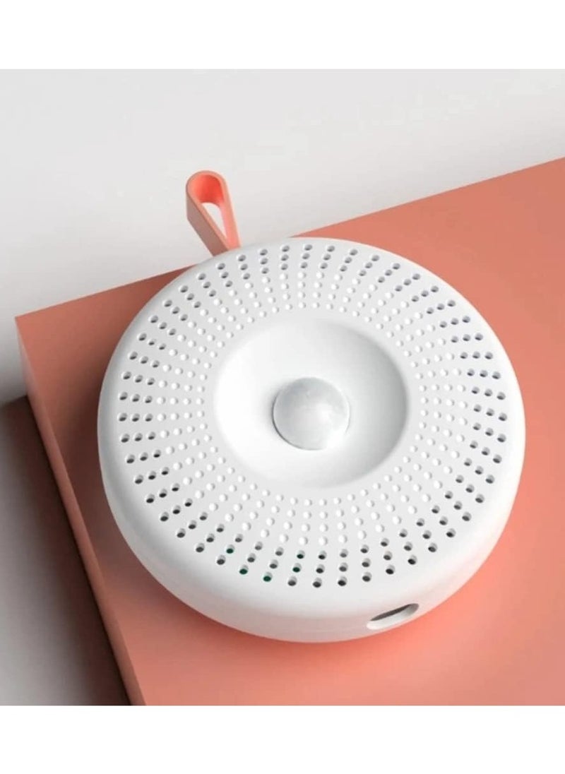 Generic Box Cat Litter Deodorize Pet Odor Removal Machine Cat Litter Odor Eliminator Pet Smell Eliminator Cat Deodorizer Cat Toilet Odor Eliminator Cat Litter Deodorizer White Household Trash Can Abs  - Image 2
