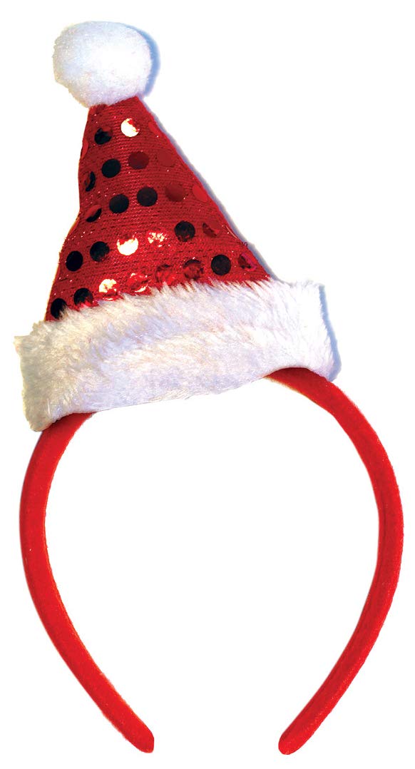 OLYPHAN Headbands for Christmas - Women - Reindeer Antler & Santa Hat Headband Hats - Kids & Adults - Image 2