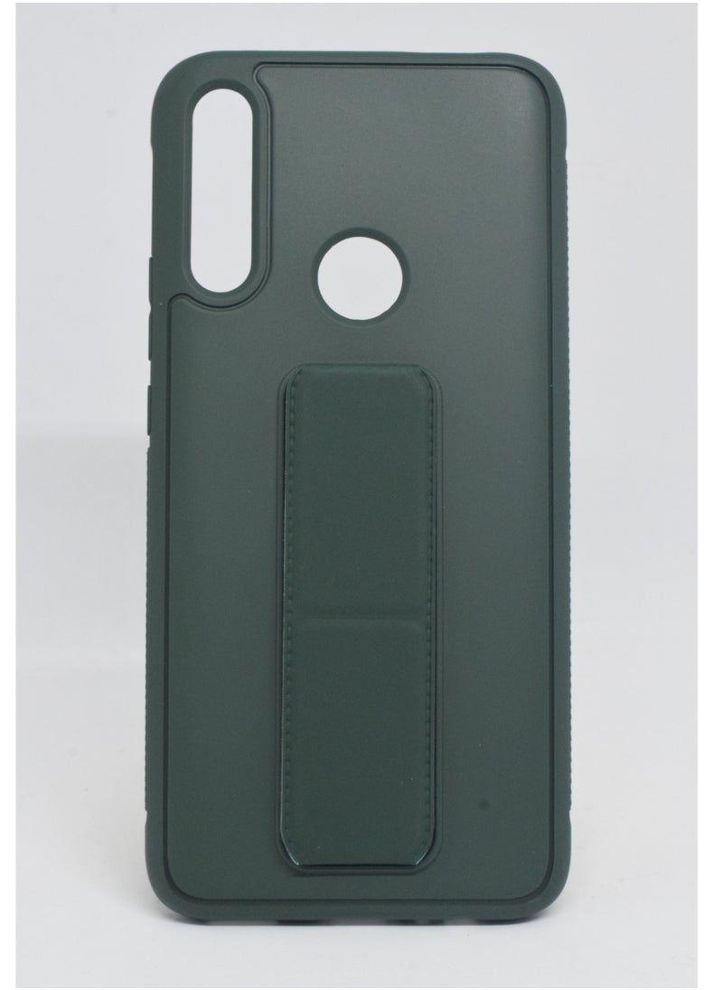 Protective Case Cover With Finger Grip Stand For Huawei Y9 Prime 2K19