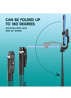 Generic Telescopic Selfie Stick Tripod, Bluetooth Remote Control, Suitable for Various Scenes, Black  - Image 5
