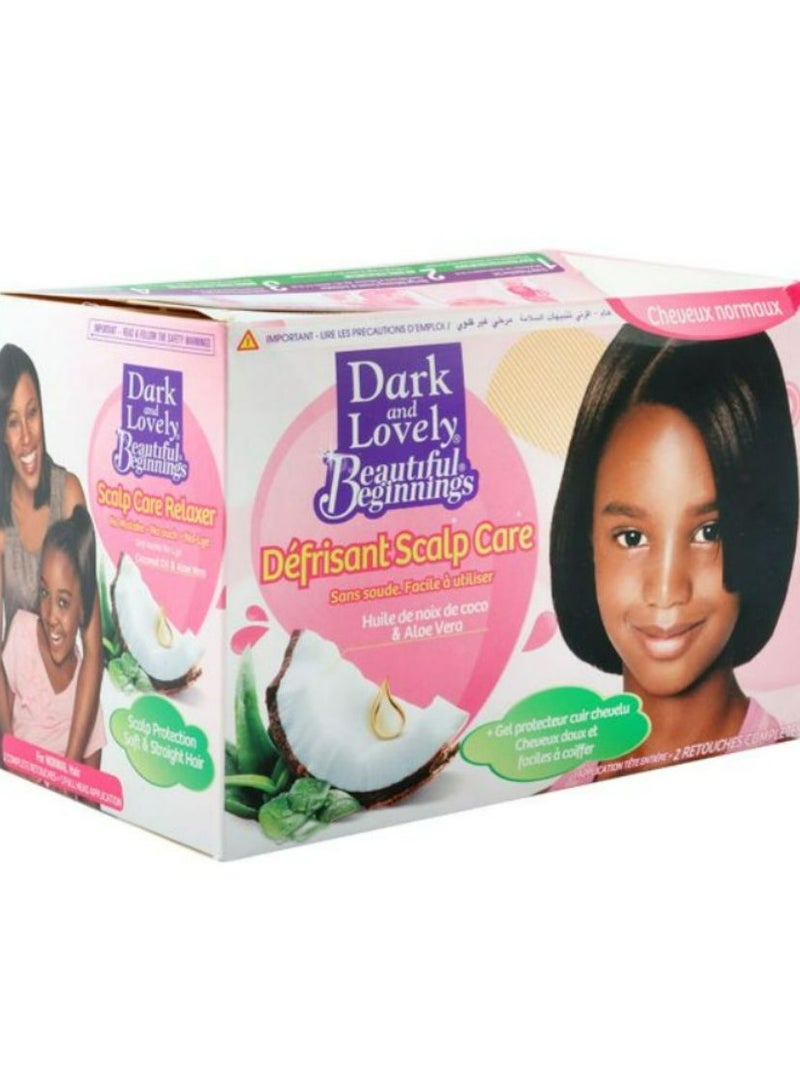 Dark & Lovely Beautiful Beginnings Scalp Care Relaxer with Coconut Oil and Aloevera - Image 3