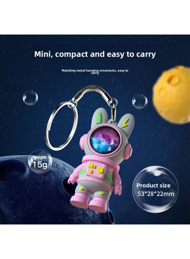 Creative Cartoon Computer Mobile Phone Dual-use U Disk Logo Corporate Promotional Gifts Tide Play Gift Box Usb-Color:Pink Lightning Rabbit Type-c Adapter PE Bag-Capacity:64GB  - Image 3