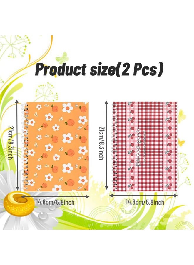 UFU 2 Pcs Sticker Book Collecting Album Reusable Sticker Organizer Storage Book for Stickers Collection A5 (64 Pages) - Image 2