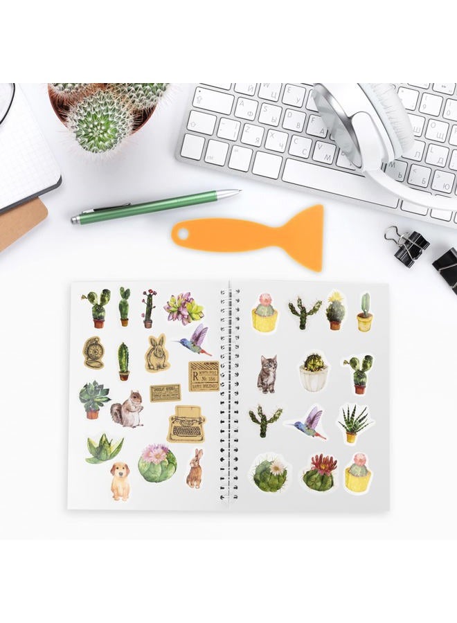 UFU 2 Pcs Sticker Book Collecting Album Reusable Sticker Organizer Storage Book for Stickers Collection A5 (64 Pages) - Image 4