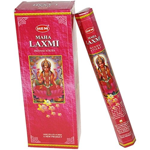 Hem Maha Laxmi Incense Sticks (120 Sticks, 6 Boxes Inside) - 9 Inches Long, 20g per Box - Calming and Uplifting, and It is Perfect for Creating A Peaceful and Relaxing Atmosphere. - Image 4