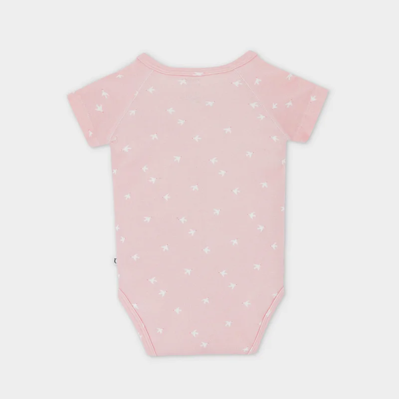 myko kids Panda Kimono Bodysuit