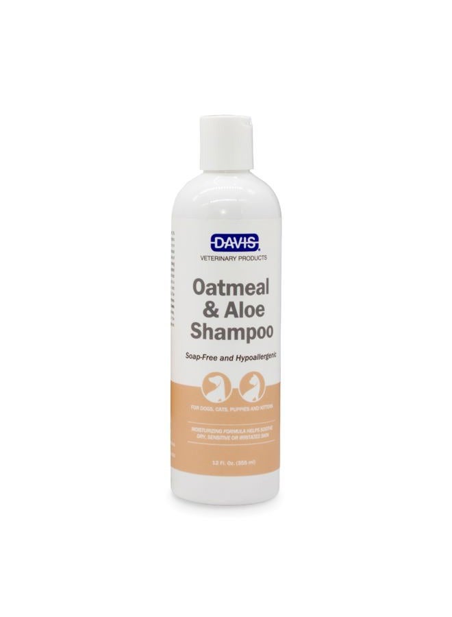 DAVIS Oatmeal & Aloe Shampoo 350ml - Image 1
