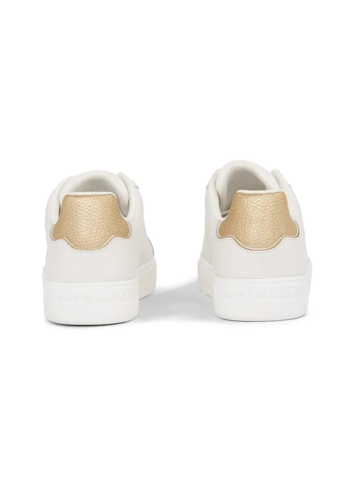 تومي هيلفيغر ESSENTIAL COURT SNEAKER METALLIC