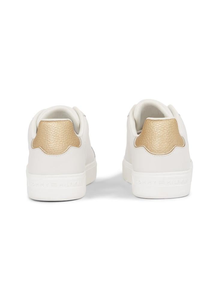 TOMMY HILFIGER - ESSENTIAL COURT SNEAKER METALLIC - Image 1