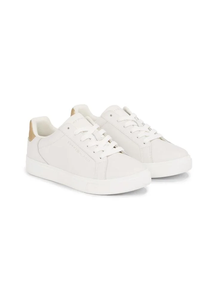تومي هيلفيغر ESSENTIAL COURT SNEAKER METALLIC