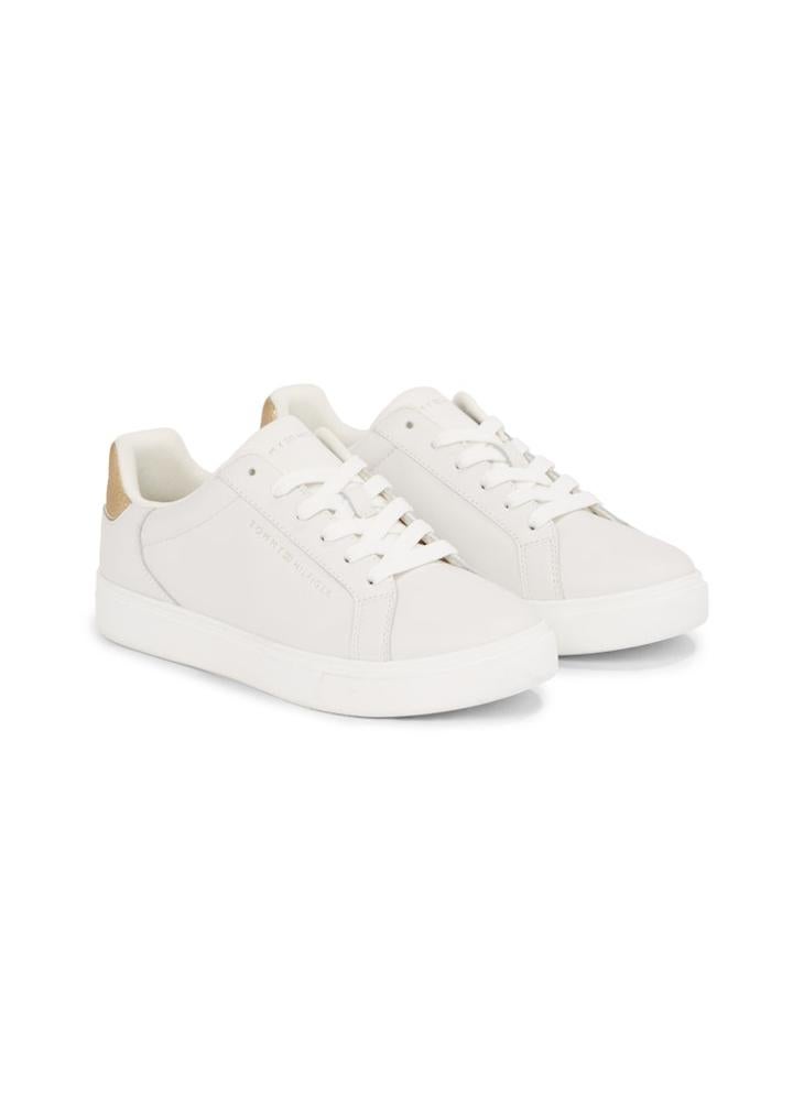 TOMMY HILFIGER - ESSENTIAL COURT SNEAKER METALLIC - Image 1